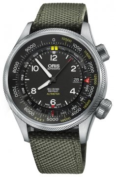 Buy this new Oris Big Crown ProPilot Altimeter with Feet Scale 47mm 01 733 7705 4134-07 5 23 14FC mens watch for the discount price of £2,422.00. UK Retailer.